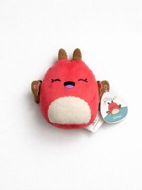 Squishmallow Mirren Moth Soft Red Brown Fantasy Squad Plush NWT